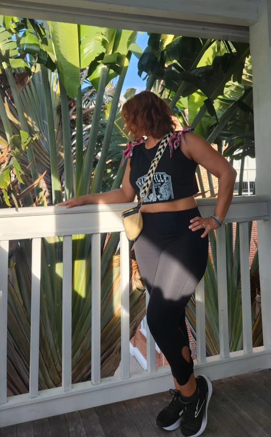 Customer photo review of Music Festival Guitar Style Crop Top