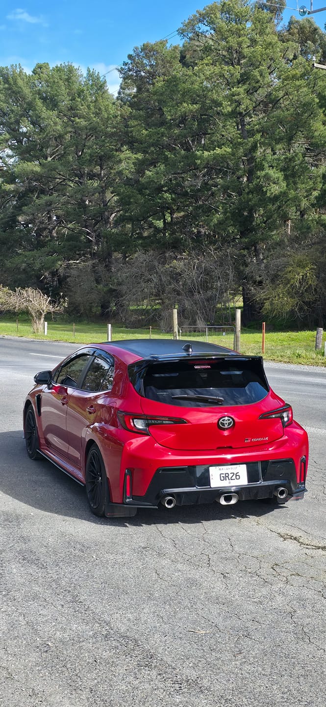 Customer photo review of Circuit Style Spoiler for Toyota Corolla / GR Corolla (Hatch) 2018+