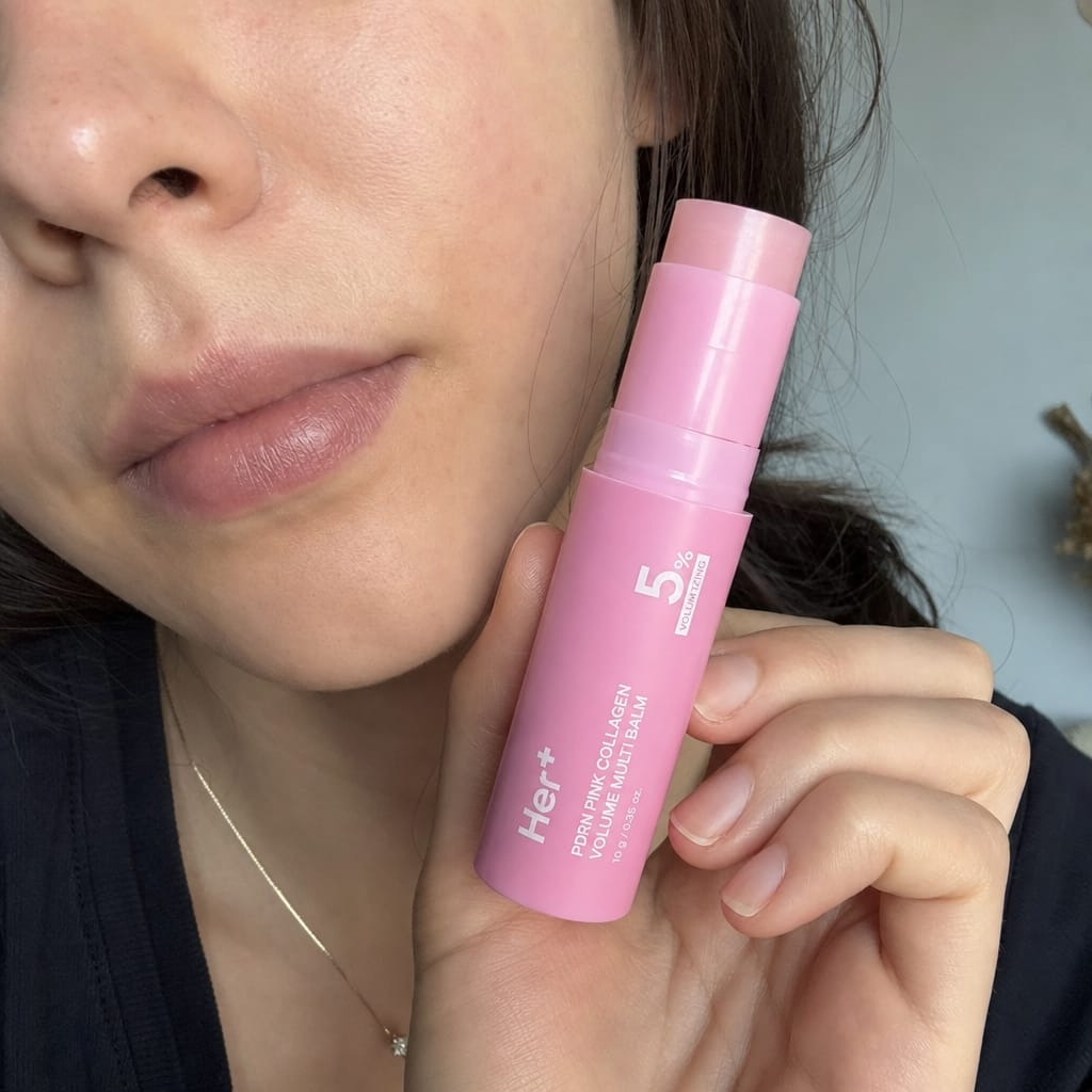 Customer photo review of HENNE+ Collagen Lift Balm