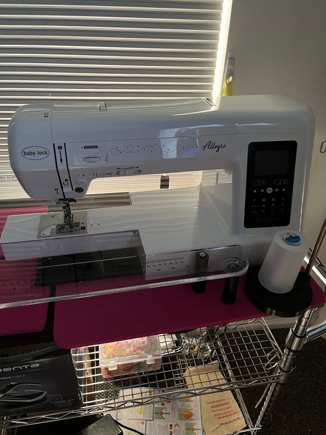 Customer photo review of Babylock Allegro Sewing & Quilting Machine