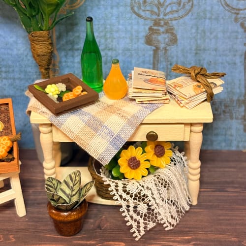 Customer photo review of Joyful Journey Series DIY Miniature Dollhouse Kit