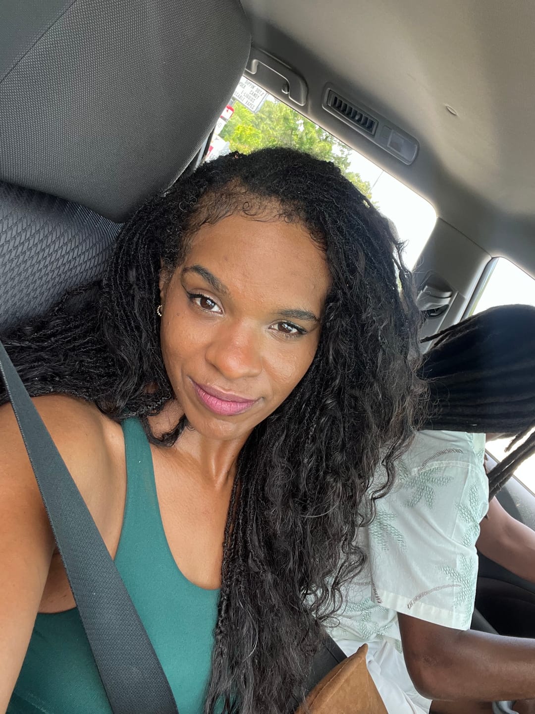 Customer photo review of Loose Wave Human Crochet Hair