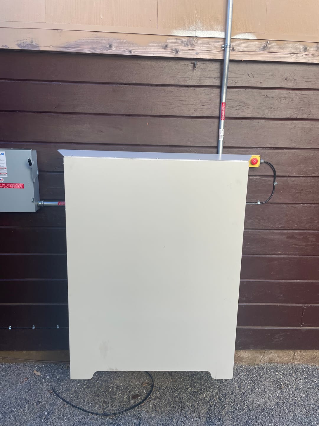 Customer photo review of Large Solar Battery Cover