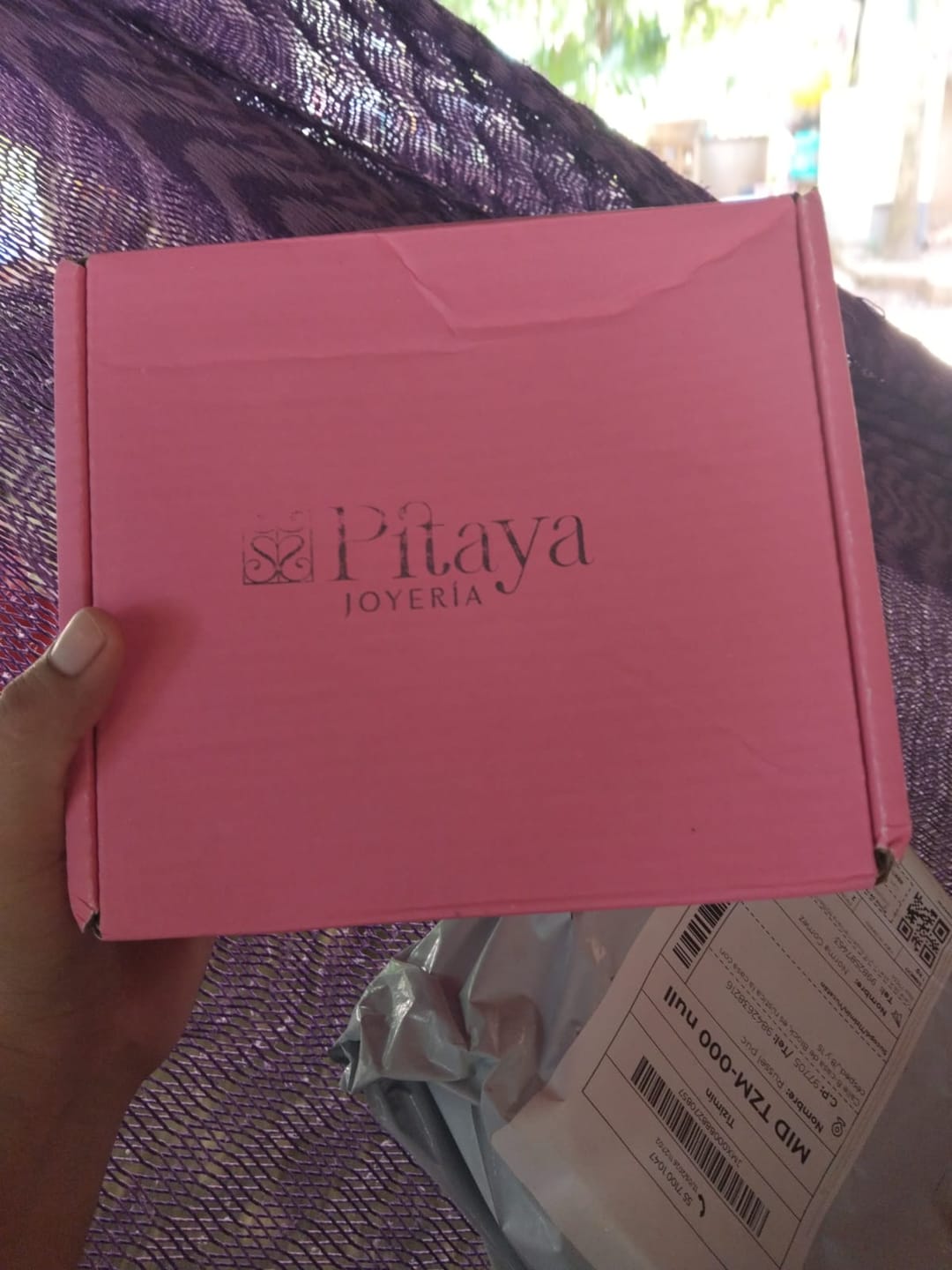 Customer photo review of Bolsita de Regalo Pitaya