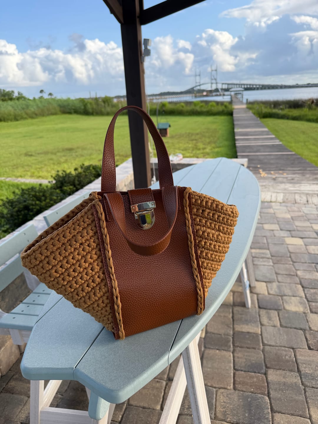 Customer photo review of Hammock Tote Bag DIY Kit