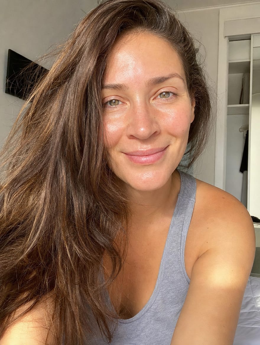 Customer photo review of NAD+ Serum