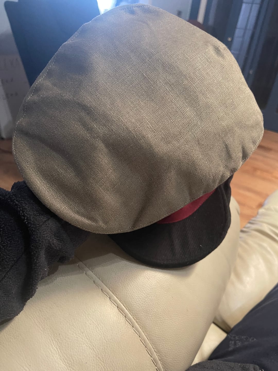 Customer photo review of Donegal Touring Cap - Linen