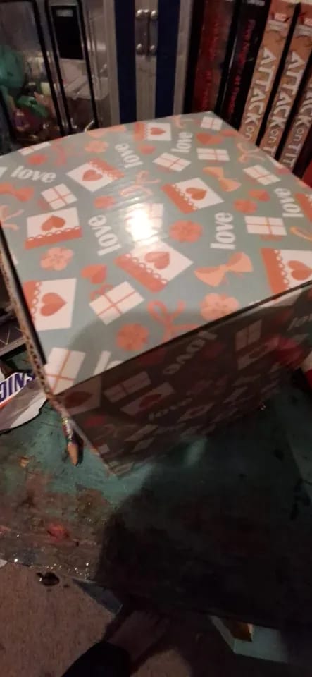 Customer photo review of Lámpara Luna 3D Personalizada