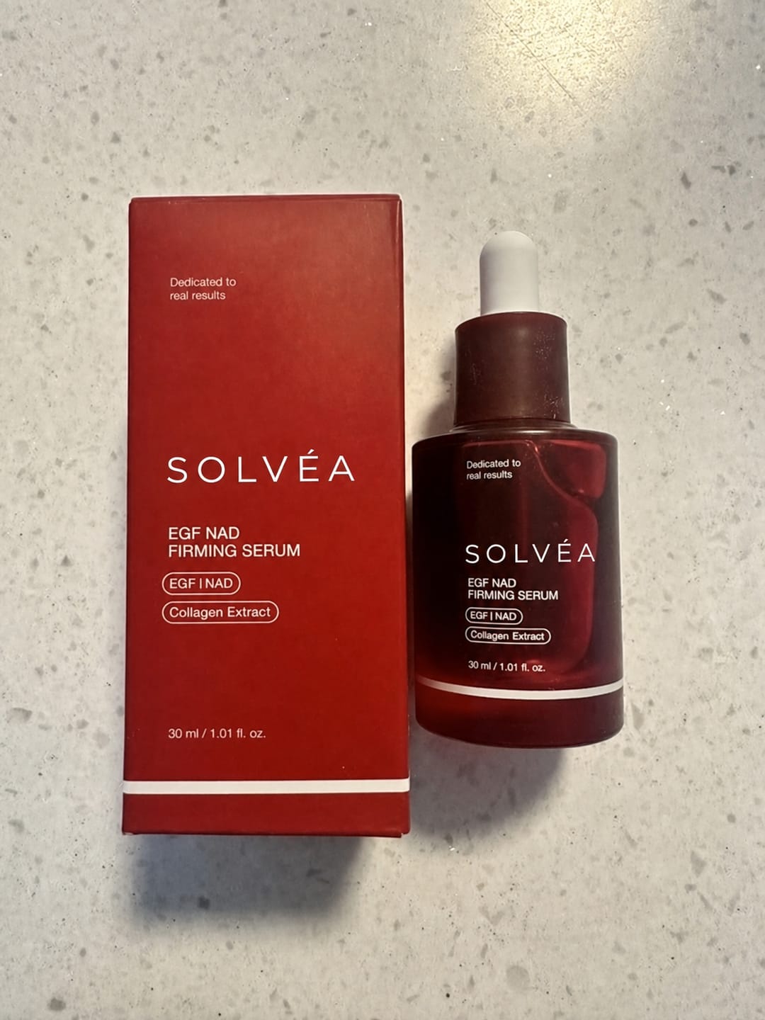 Customer photo review of NAD+ Serum