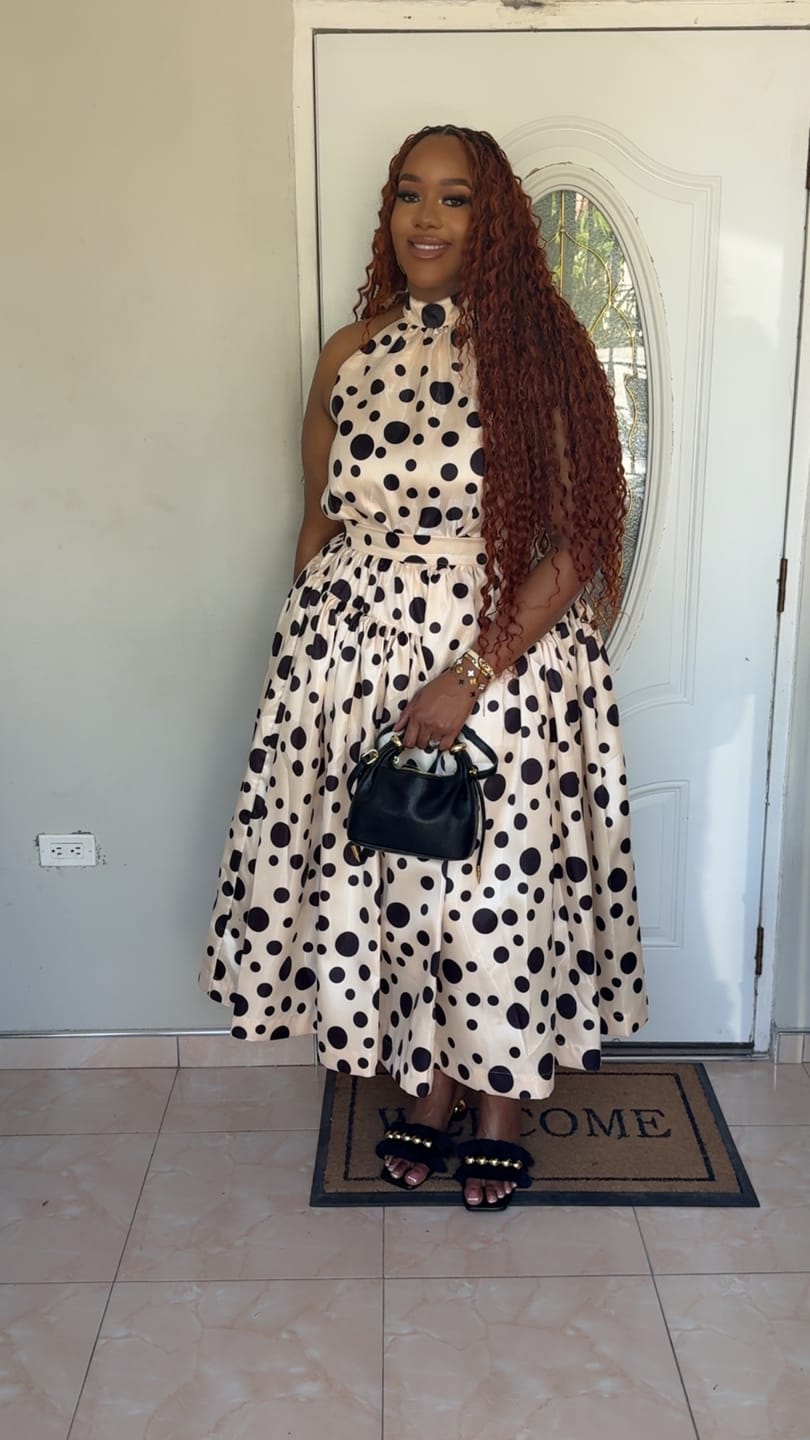 Customer photo review of THE COCO SET( Beige color base).