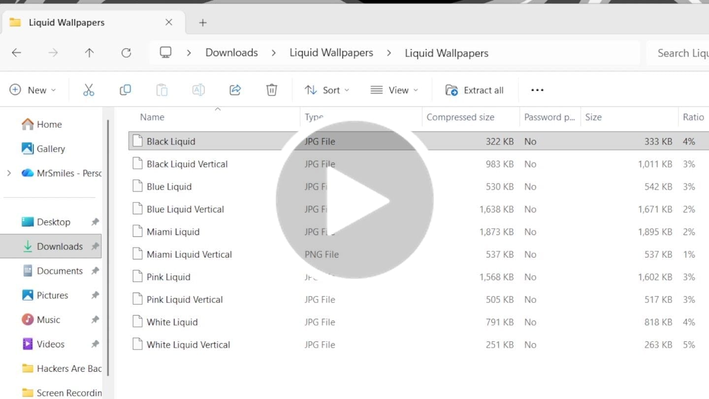 Customer video review of Liquid Wallpaper Bundle