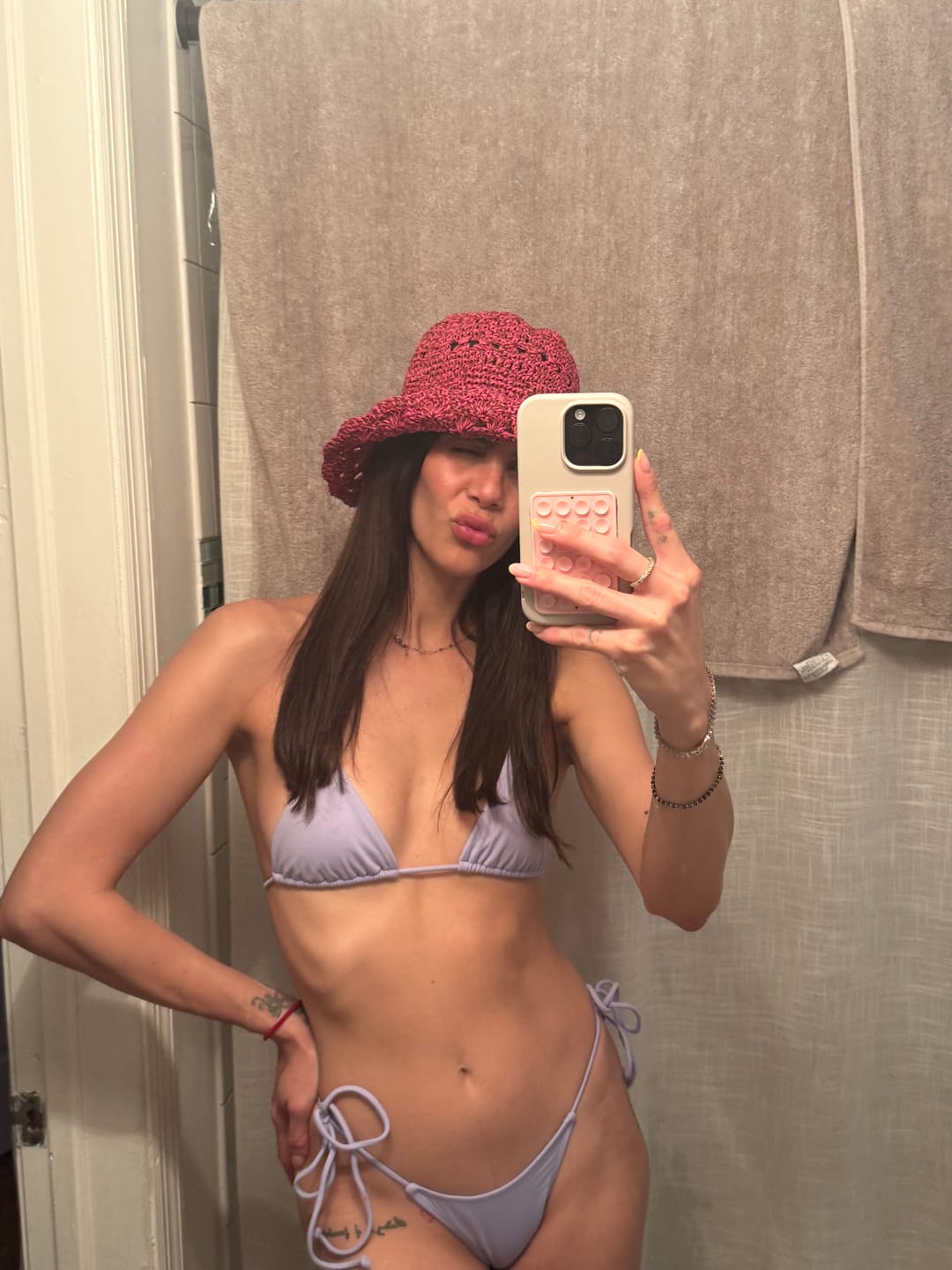 Customer photo review of 001 Bikini Bottoms - Lilac