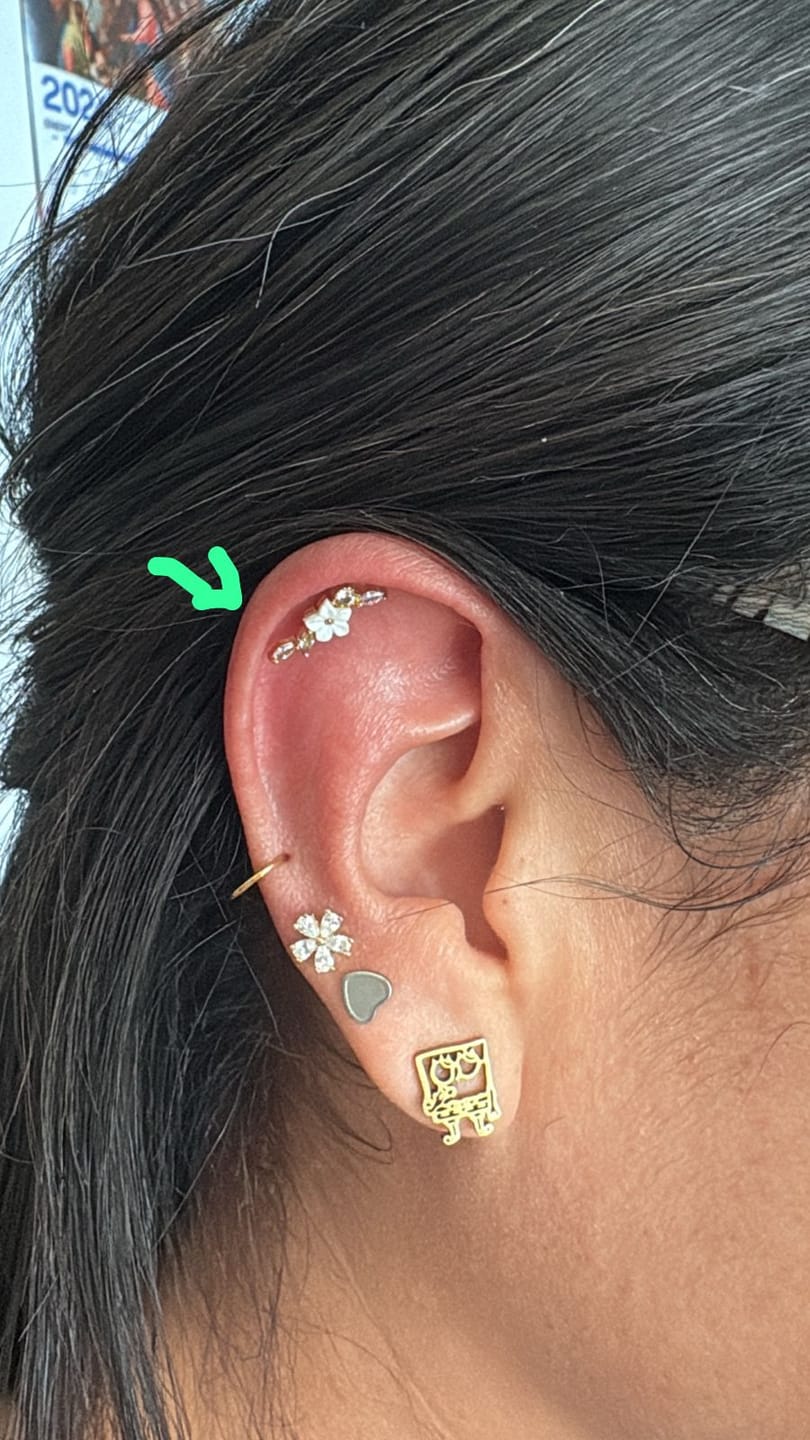 Customer photo review of Piercing Circular Clicker
