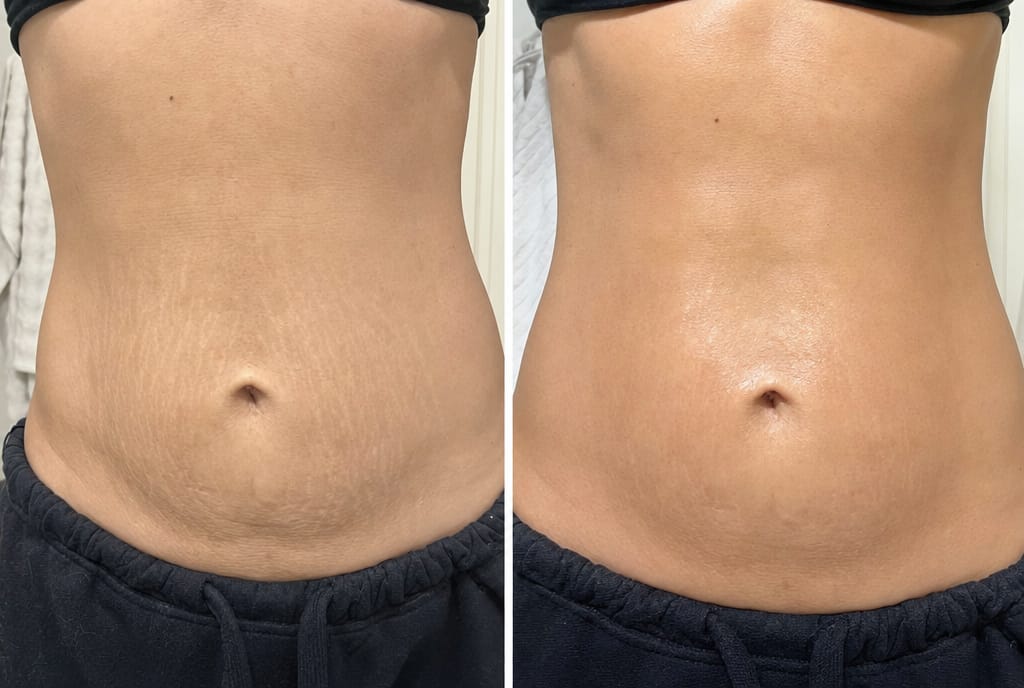 Customer photo review of Glow Body Oil