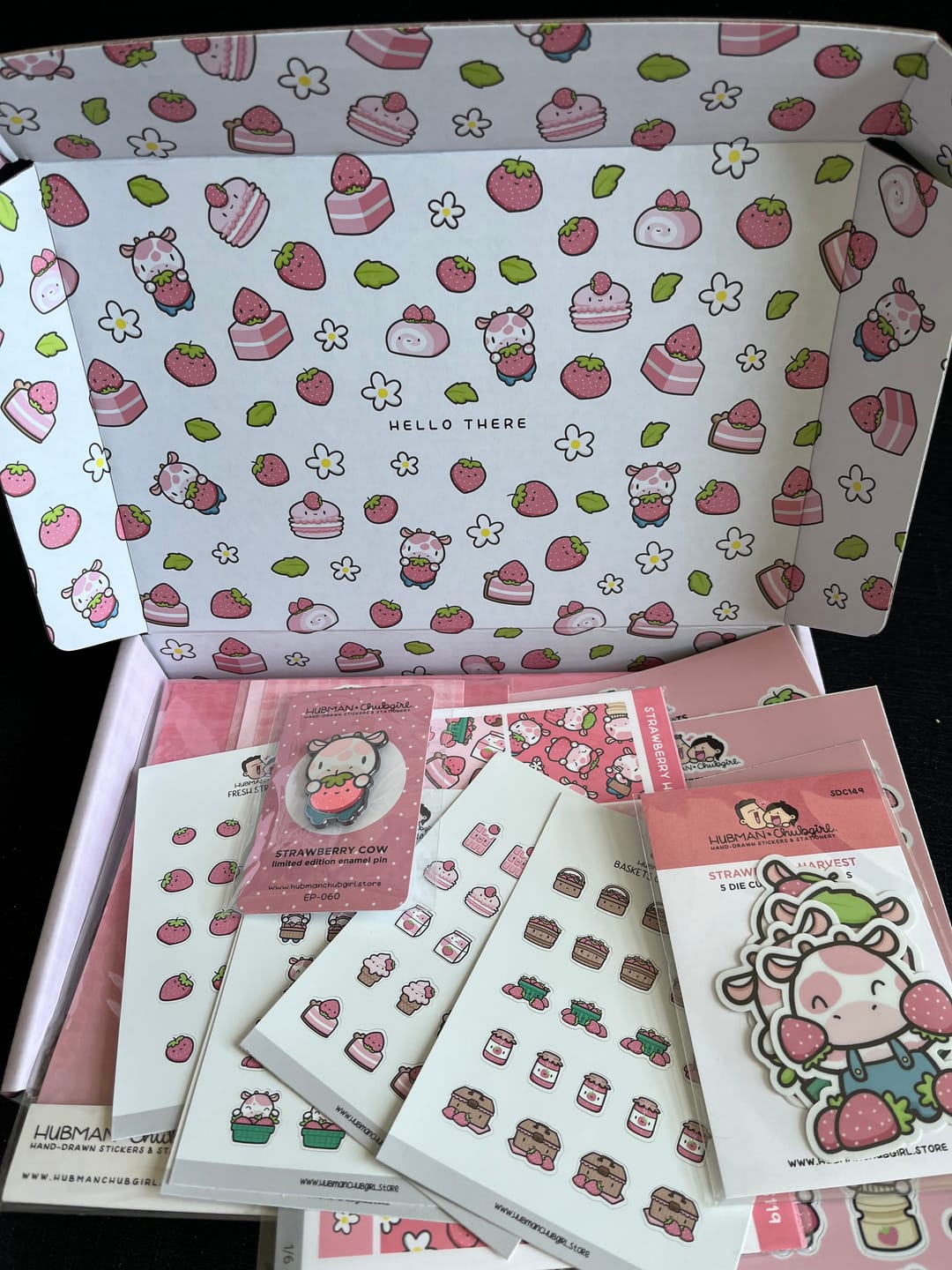 Customer photo review of Strawberry Harvest Box Set