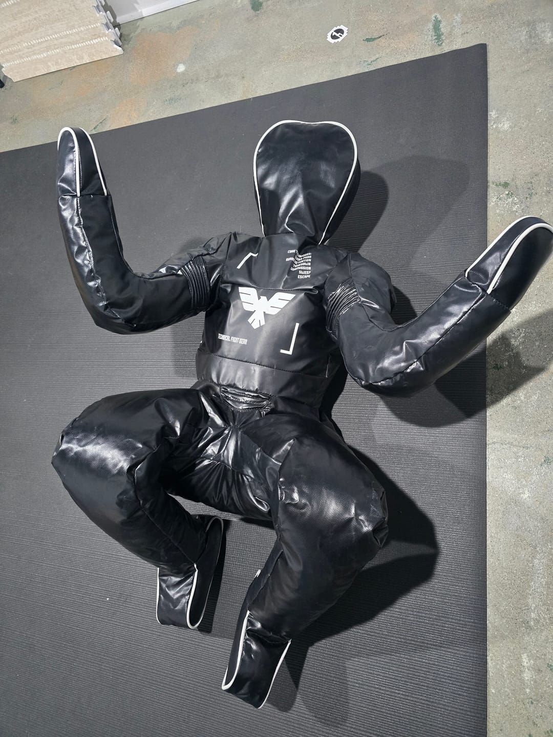 Customer photo review of Adults Essential BJJ Grappling Dummy – 5'7" (170 cm), Unfilled