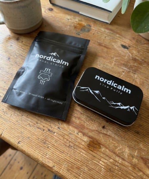 Customer photo review of nordicalm™ Nasal Strips for Sleep