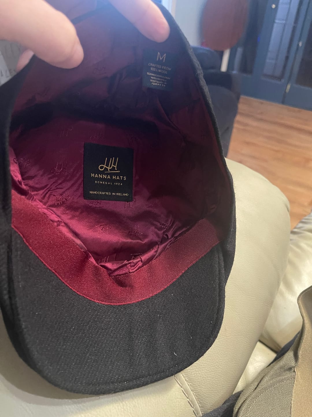 Customer photo review of Donegal Touring Cap - Tweed