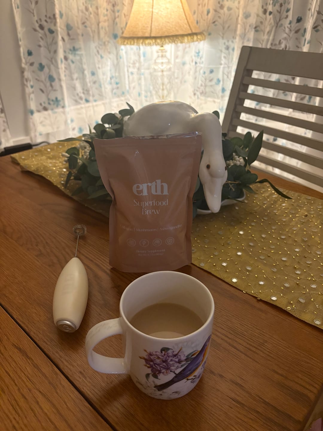 Customer photo review of Superfood Brew 1 Month Supply