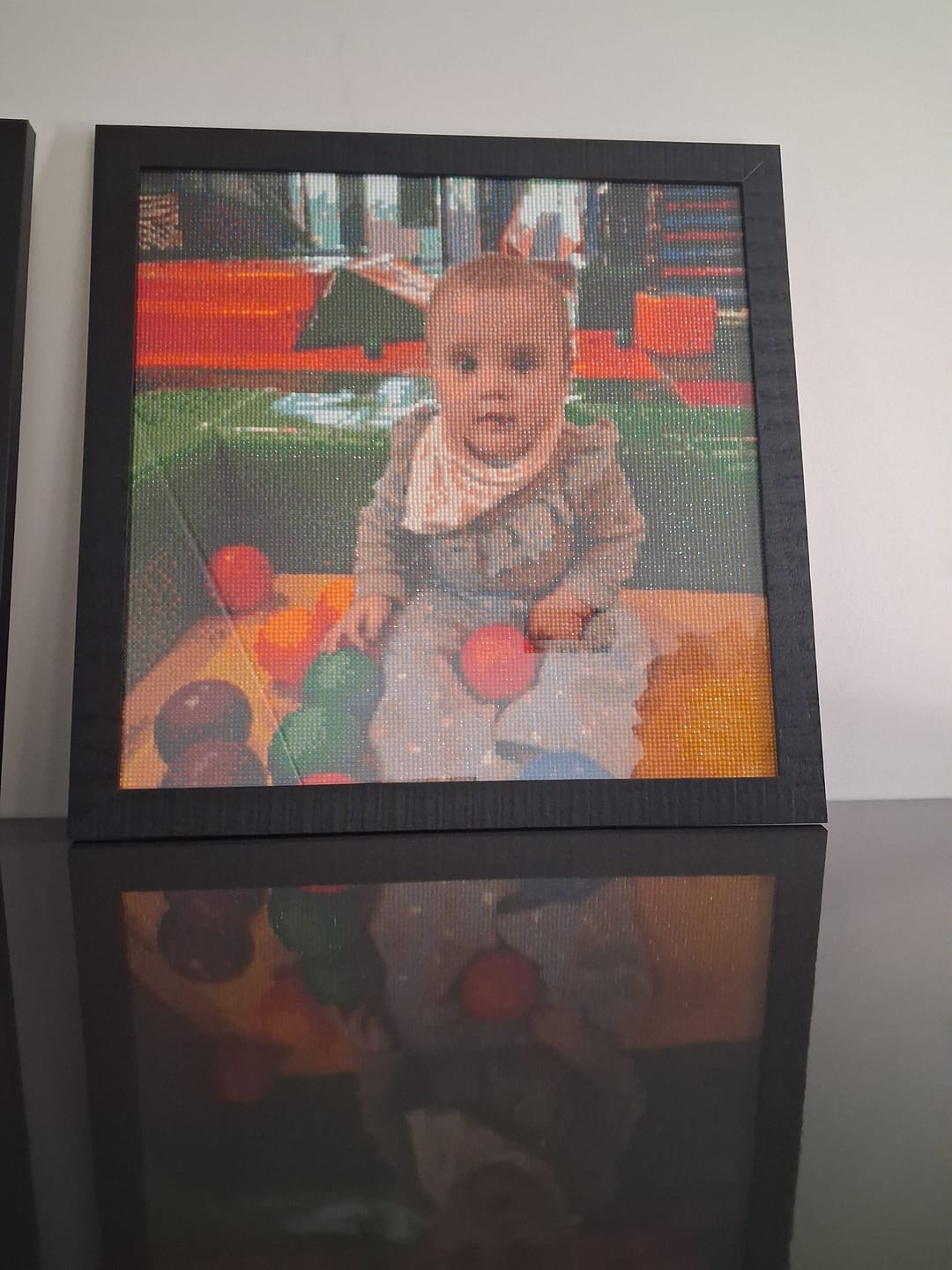 Customer photo review of Eigen Foto Diamond Painting