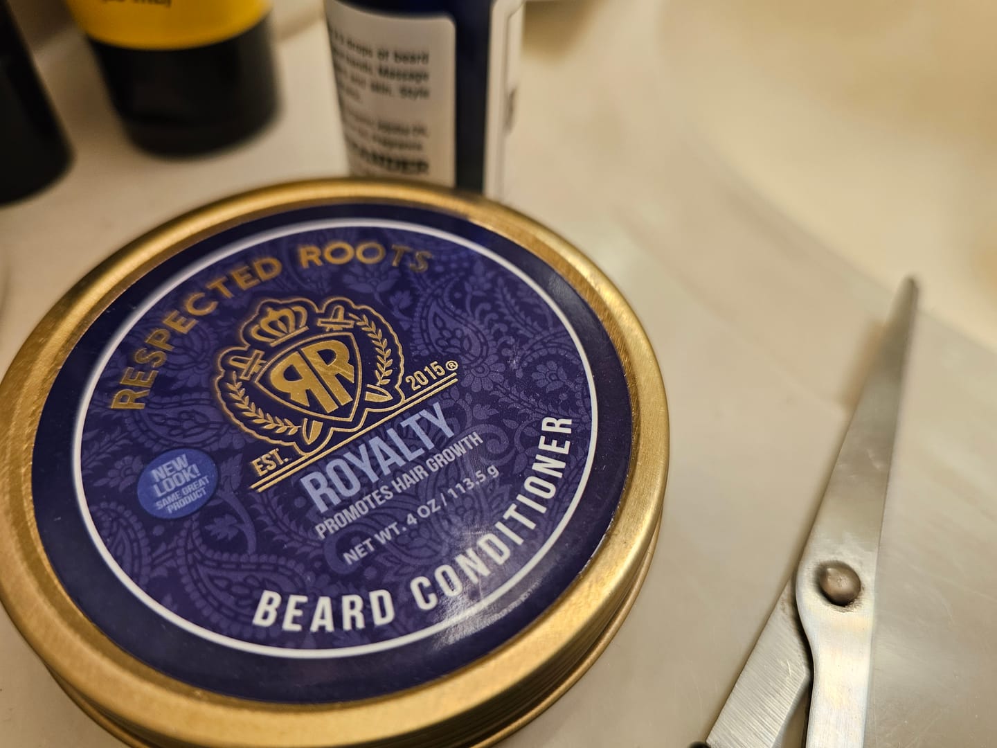 Customer photo review of Beard Conditioner - Royalty Scent