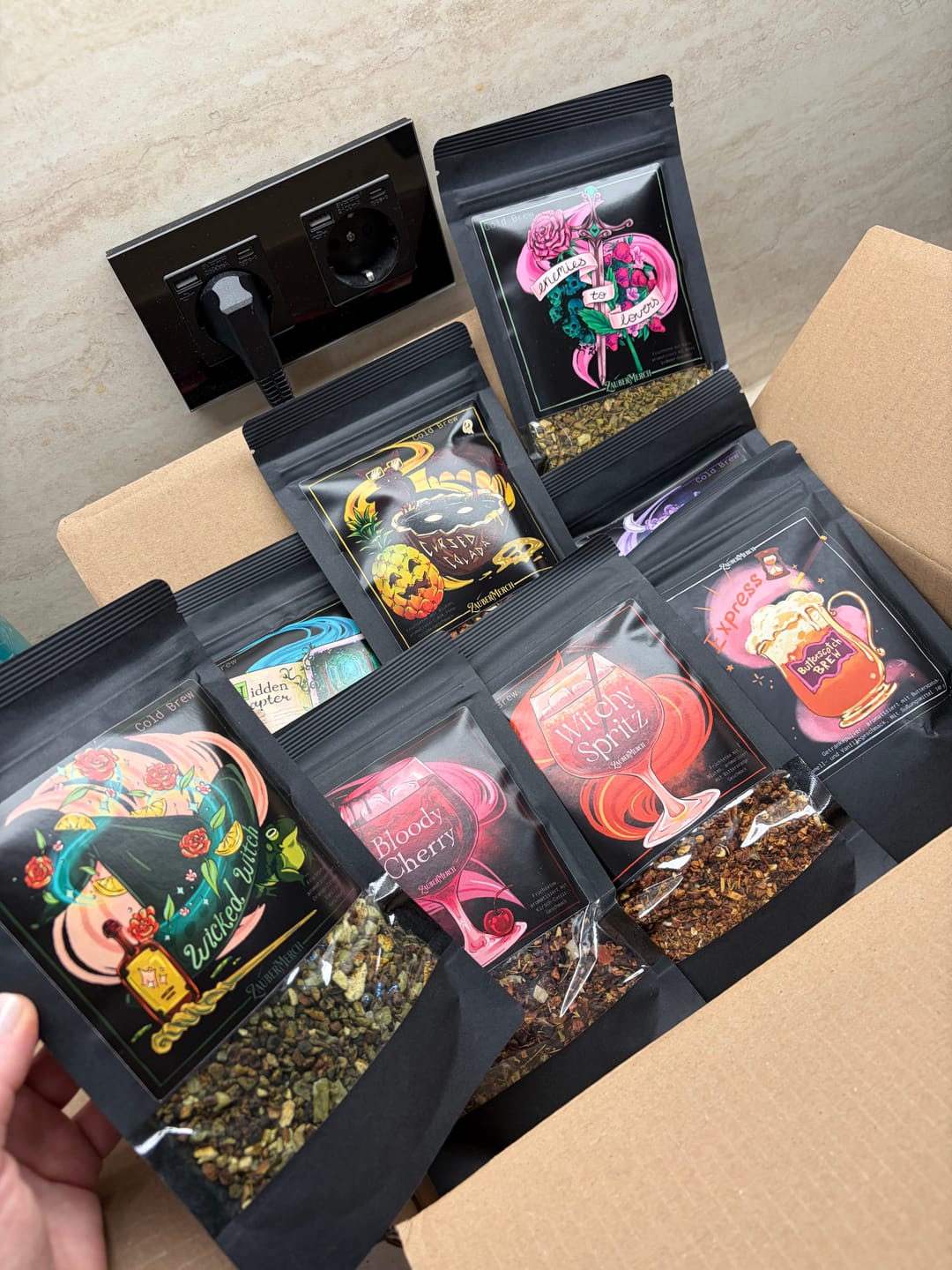 Customer photo review of Cold Brew Tee Bundle – inkl. exklusiver Butterscotch Brew Sonderedition