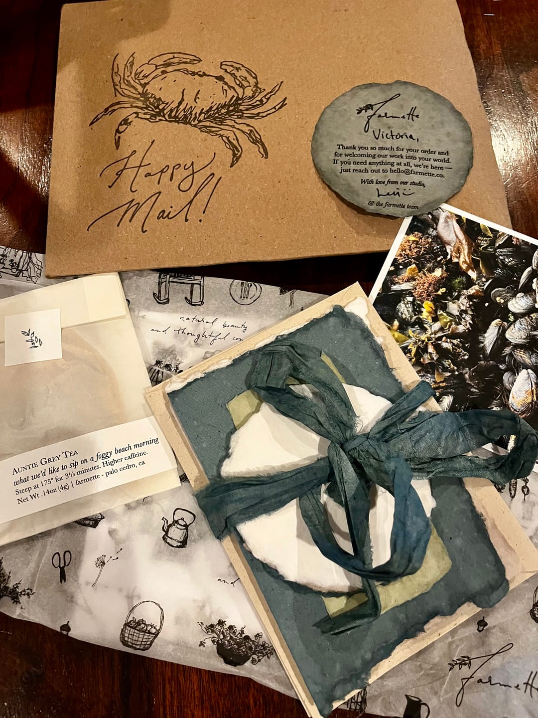 Customer photo review of Monthly Artisan Card Subscription