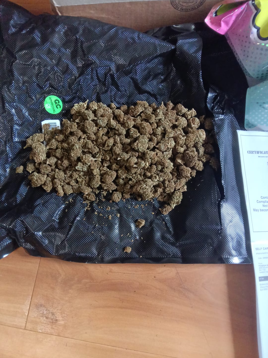 Customer photo review of Butterscotch OG - Bulk - Indica