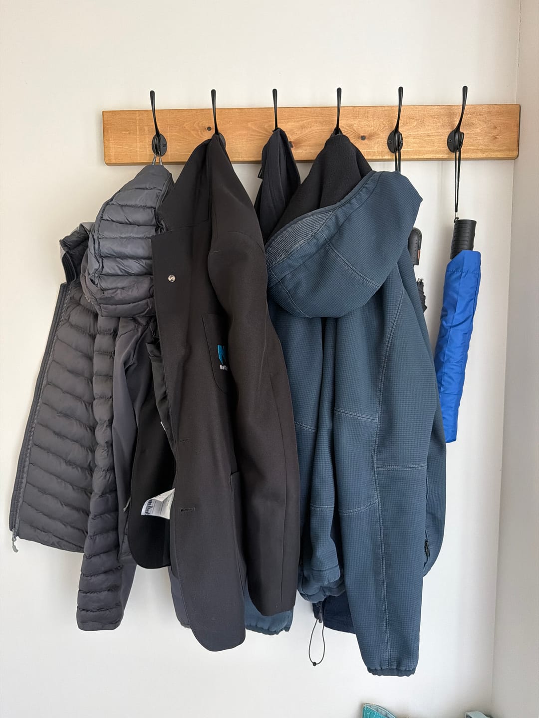 Customer photo review of Rustic Coat Hanger