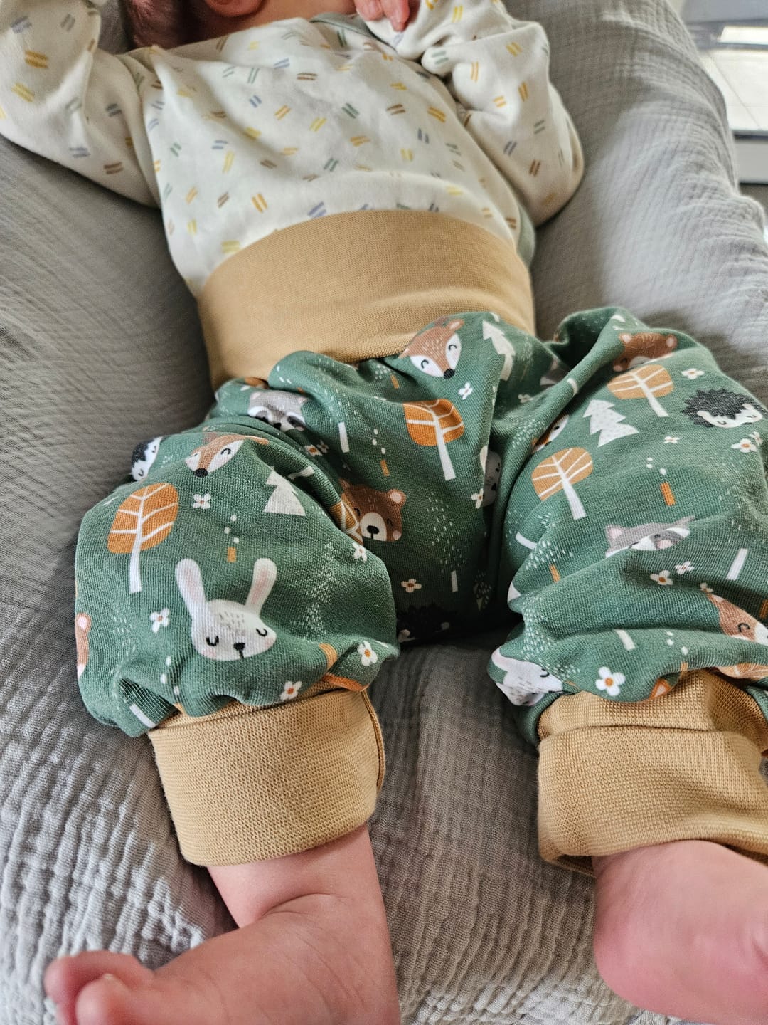 Customer photo review of Mitwachshose Waldwunder grün ★exklusiv★