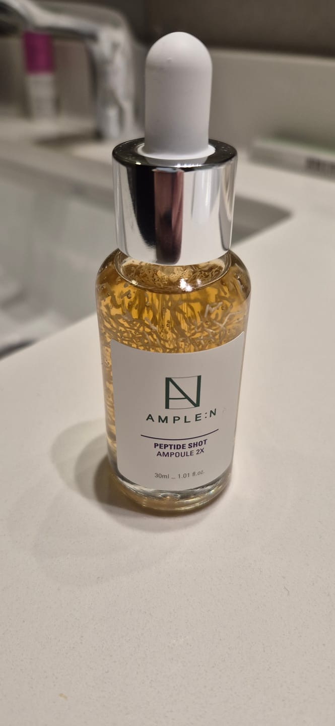 Customer photo review of Sérum Facial Antiedad Amplen Péptidos 30ml