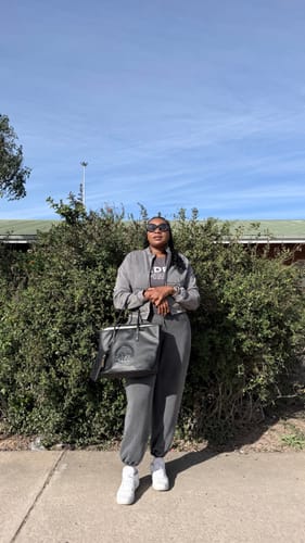 Customer photo review of Black Era Tote Bag