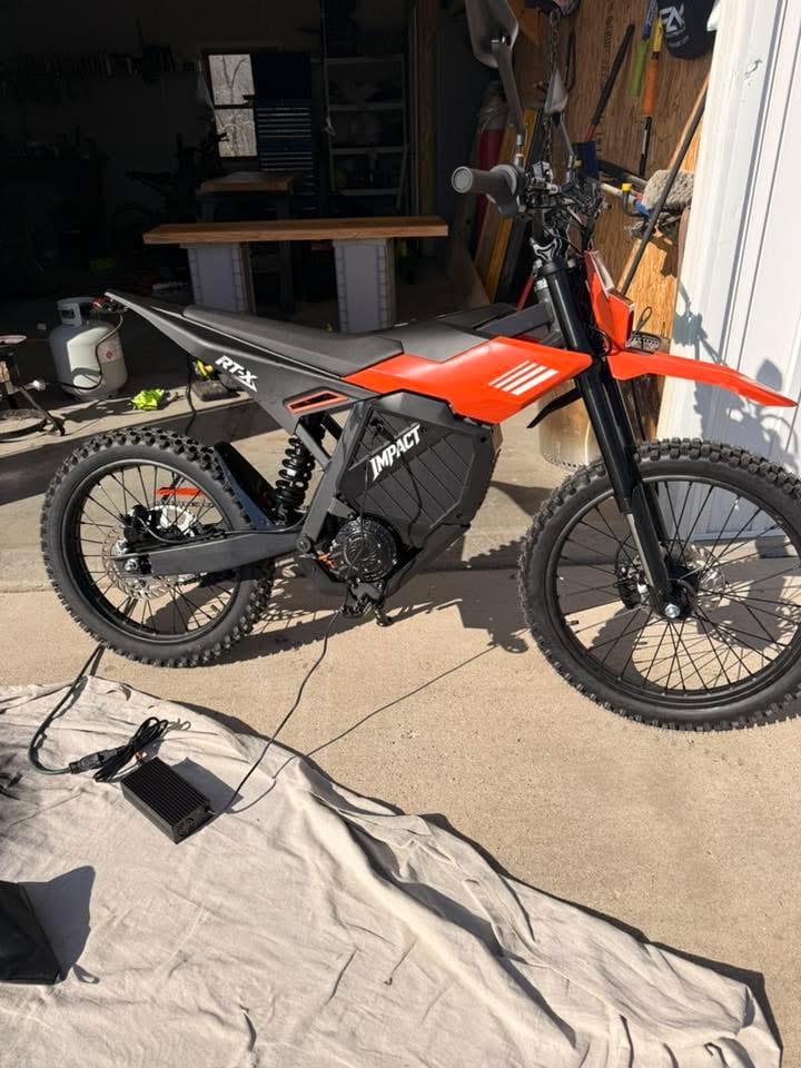 Customer photo review of Eskute® RTX 19"17" 6500W Electric Dirt Bike for Adults