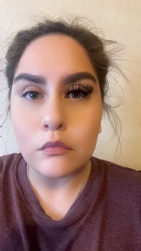 Customer photo review of BOOOM Lash Clusters