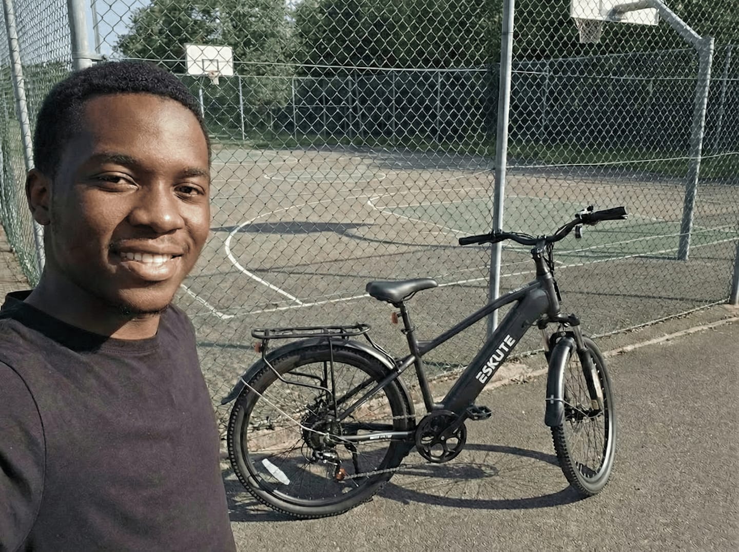 Customer photo review of Eskute® C200 SO Electric Bike for Adults
