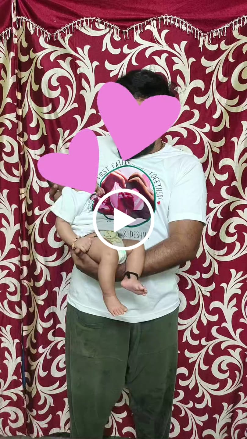Customer video review of Daddy & Me First Father’s Day Matching Tees