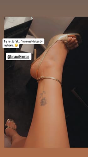 Customer photo review of Goldie Sandal Gold Metallic Leather