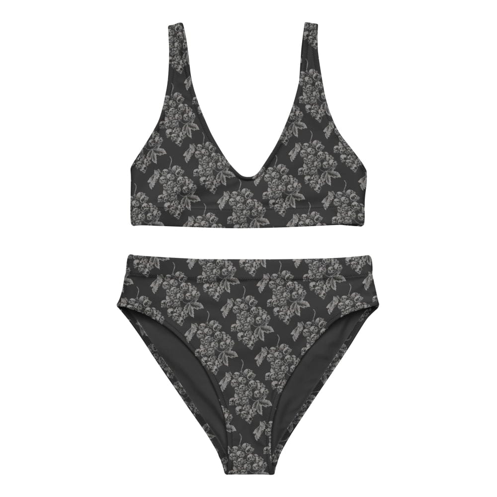 Customer photo review of Full-Set "Stone Harvest" High-waisted Alternative Bikini - Goth Bikinis & Gothic Swimwear