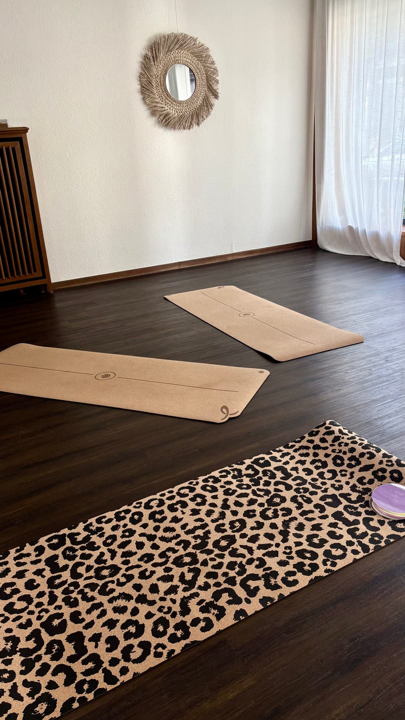 Customer photo review of Kork-Yogamatte Leopard 4mm