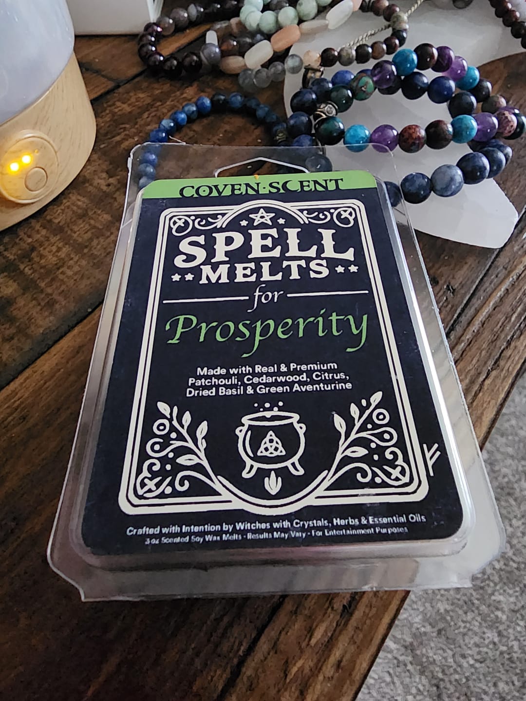 Customer photo review of Spell Melts for Prosperity Wax Melts