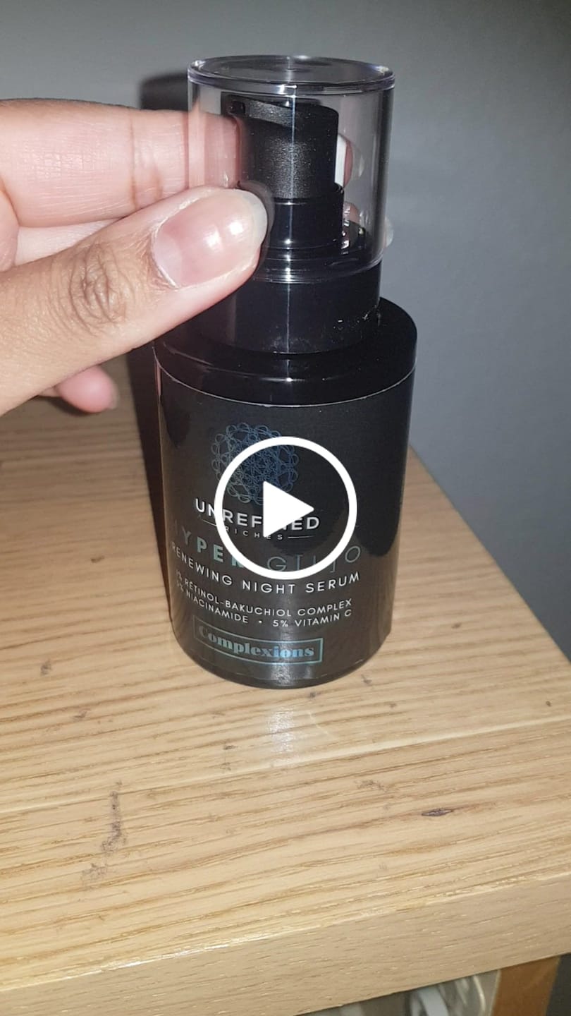 Customer video review of HYPER G[L]O - Renewing Night Serum