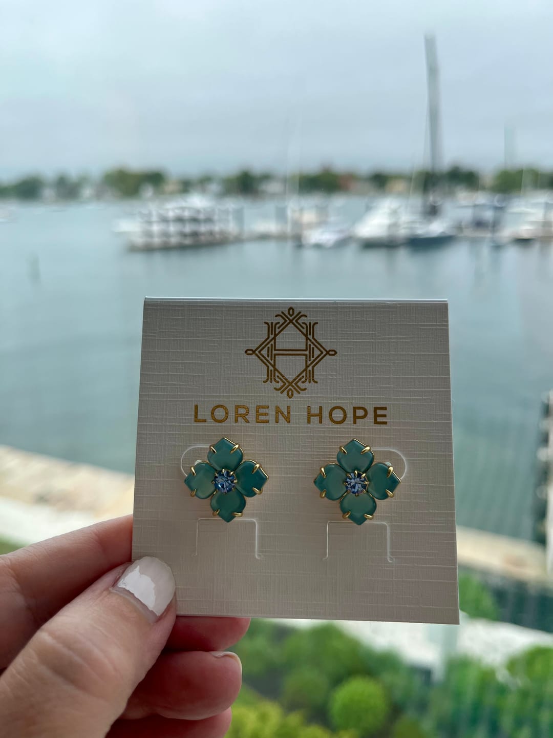 Customer photo review of Hydrangea Studs