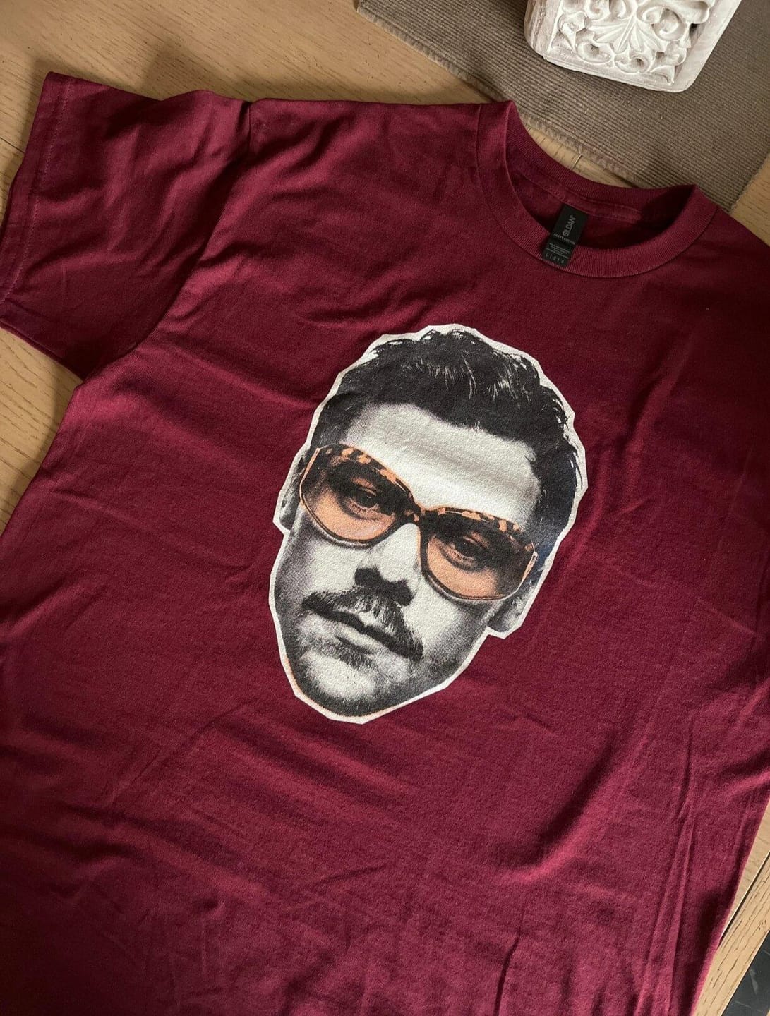 Customer photo review of Are You Listening Yet? t‑shirt