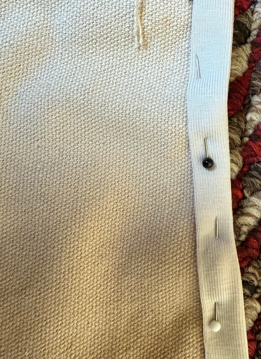 Customer photo review of 20mm Stretch Bias Binding Tape - 3 Metres