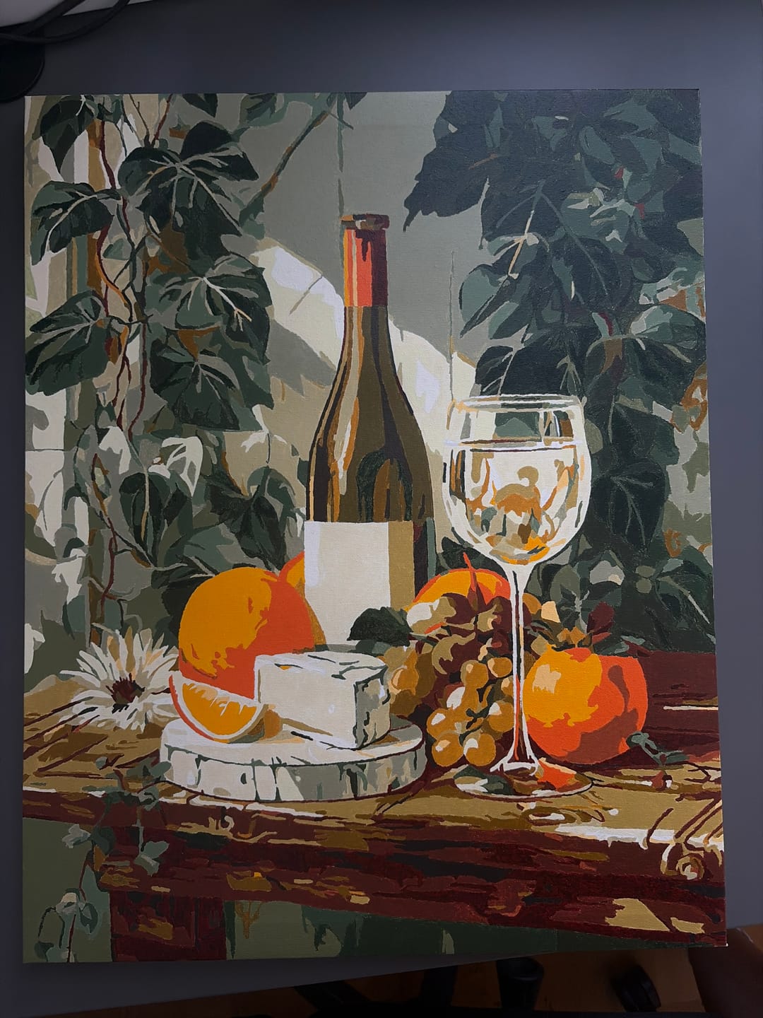 Customer photo review of A taste of Provence | Paint by Number