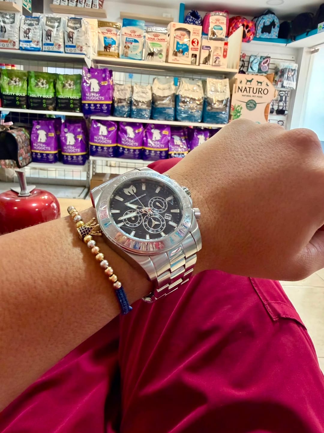 Customer photo review of Reloj Elegante Para Hombre Technomarine Manta TM-220125 - Acero