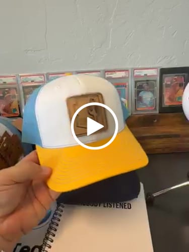 Customer video review of Premium Custom Leather Patch Hats (Wholesale)