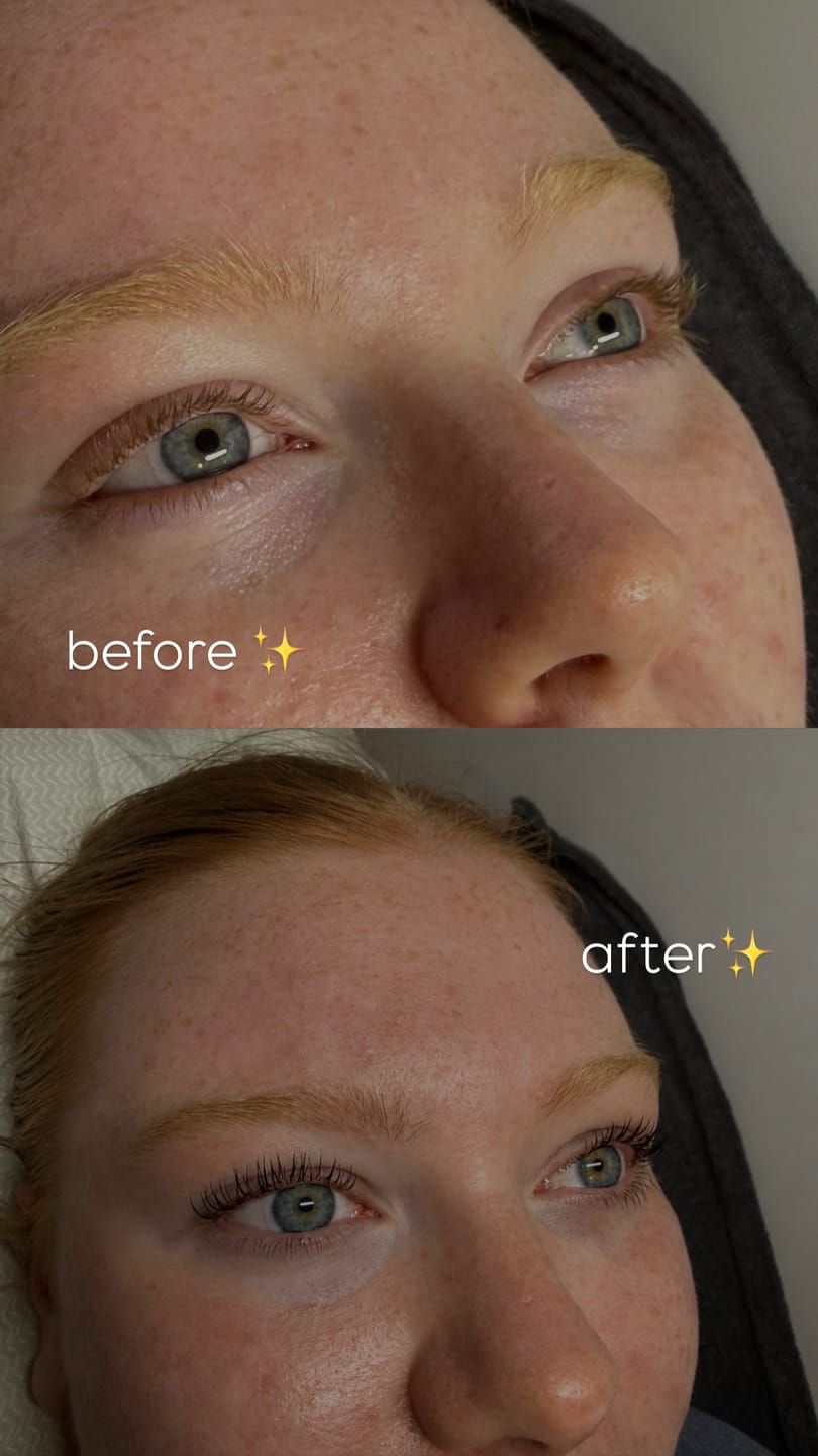 Customer photo review of Black - Brow & Lash Tint - 15ml
