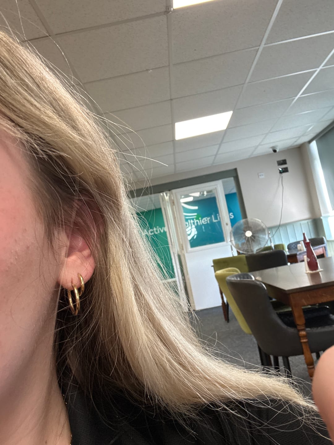 Customer photo review of Essential Earrings Extra Small