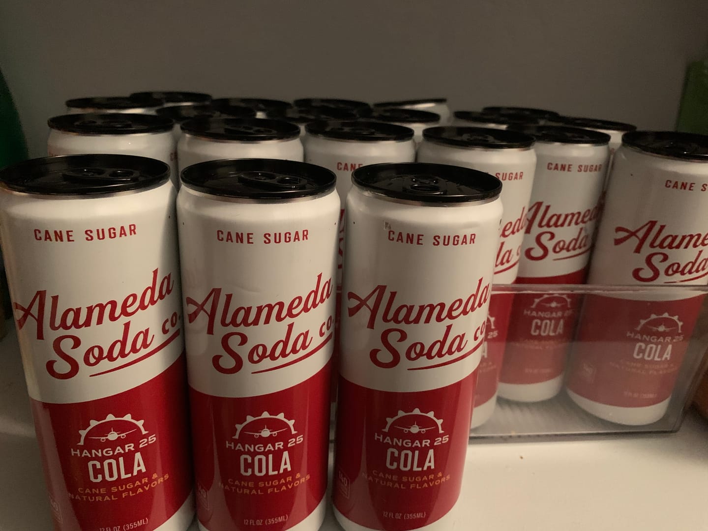 Customer photo review of Hangar 25 Cola Cans